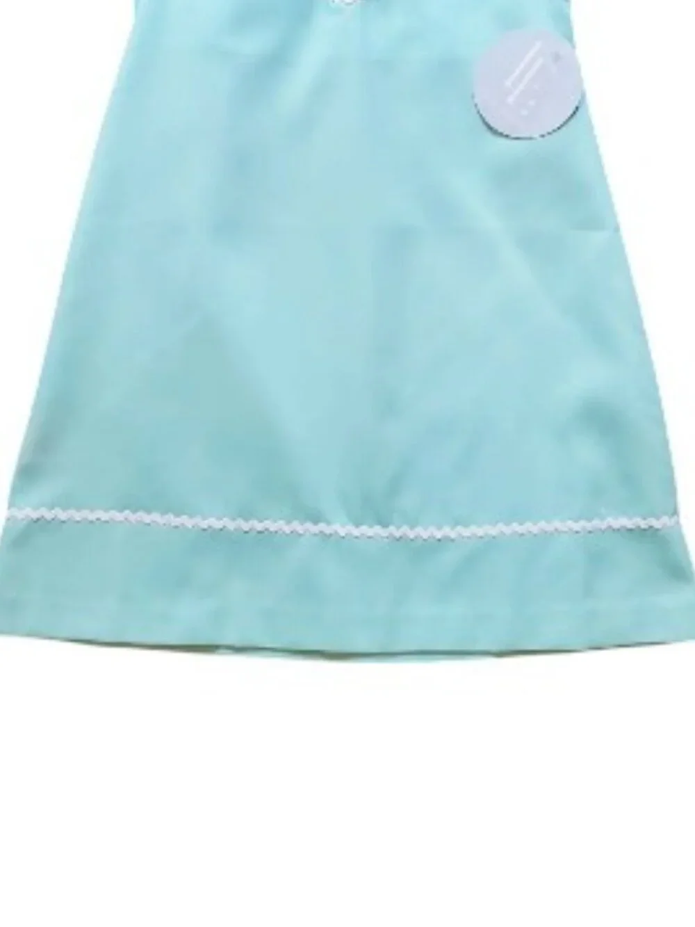 NWT Little English Blue Shift Dress Size 4 - Picture 3 of 5